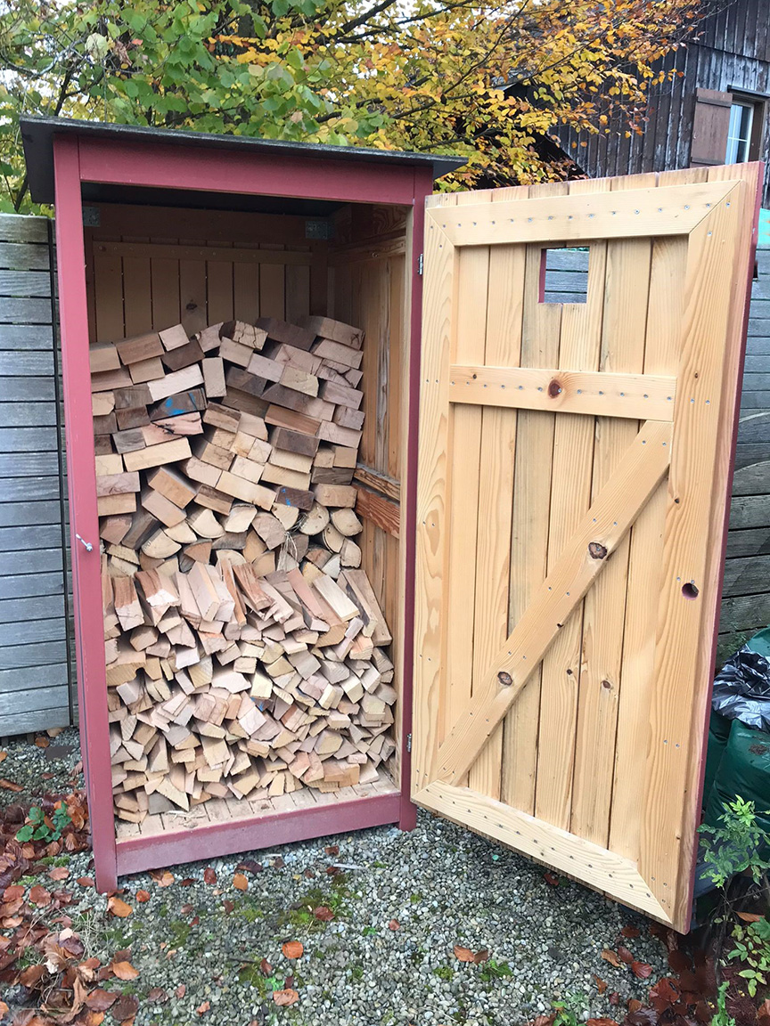Brennholzbox